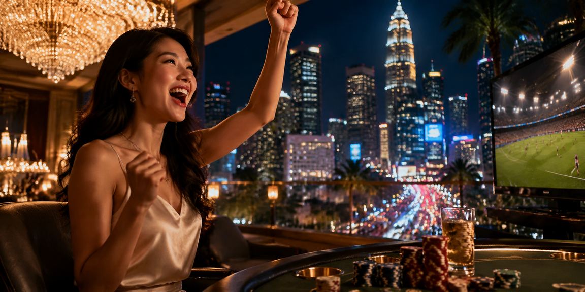 Gambaran hiburan kasino yang meriah di Kuala Lumpur