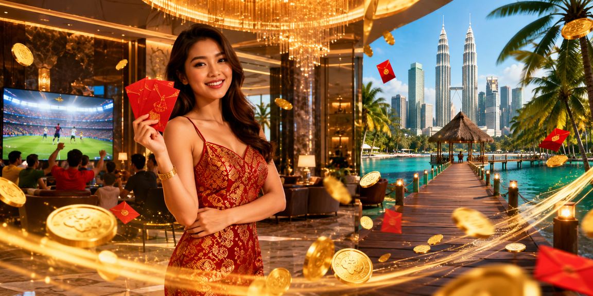 Bonus sampul merah sempena perayaan Tahun Baru Cina di ngc102 Kuala Lumpur
