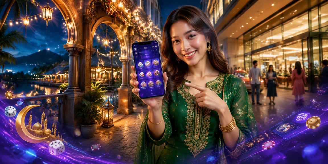 Pemain VIP dari Langkawi mengakses aplikasi kasino ngc102 sempena Hari Raya